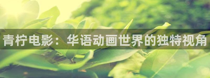 欧美汤姆影院：青柠电影：华语动画世界的独特视角